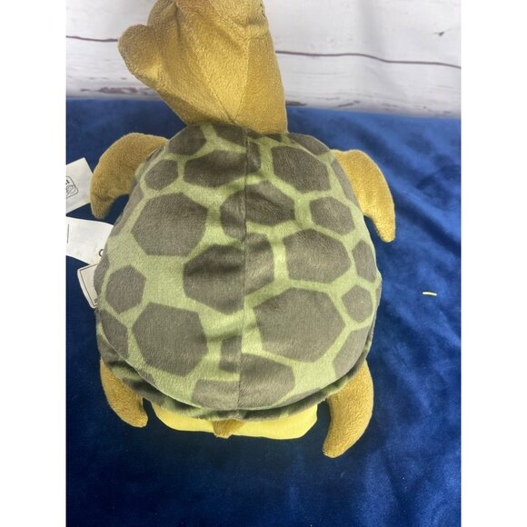 Ikea Onskat Turtle Hand Puppet Plush Stuffed Realistic Soft Toy Green 11" - Picture 4 of 7
